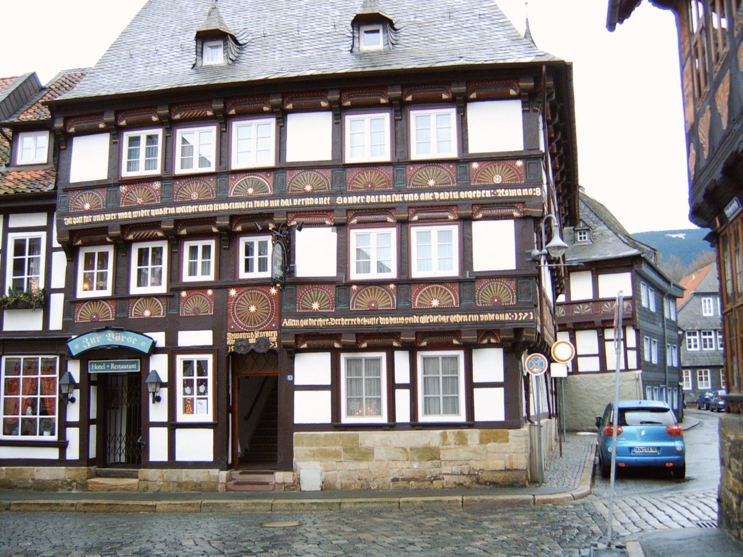Altstadthotel Zur Boerse ゴスラー エクステリア 写真